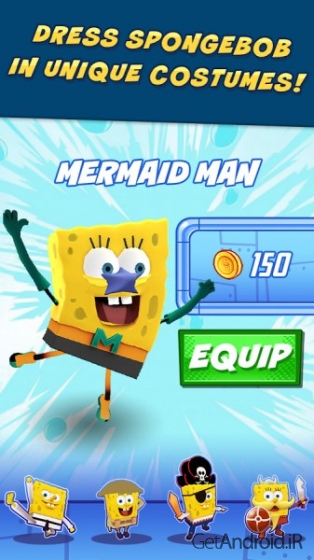 دانلود SpongeBob: Sponge on the Run 1.0 – بازی باب اسفنجی اندروید + دیتا