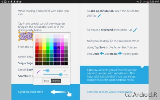 دانلود برنامه Xodo PDF Reader Editor اندروید