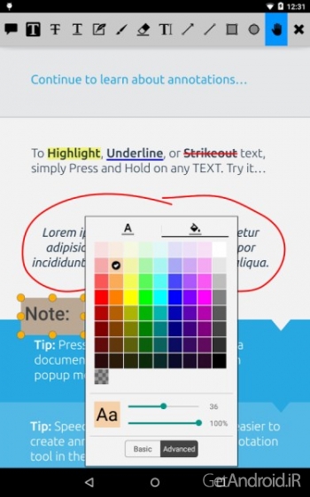 دانلود برنامه Xodo PDF Reader Editor اندروید