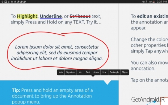 دانلود برنامه Xodo PDF Reader Editor اندروید