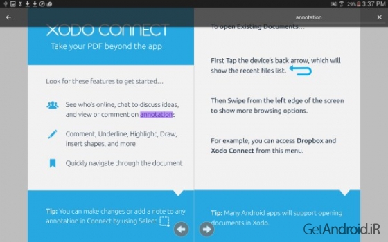 دانلود برنامه Xodo PDF Reader Editor اندروید