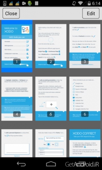 دانلود برنامه Xodo PDF Reader Editor اندروید