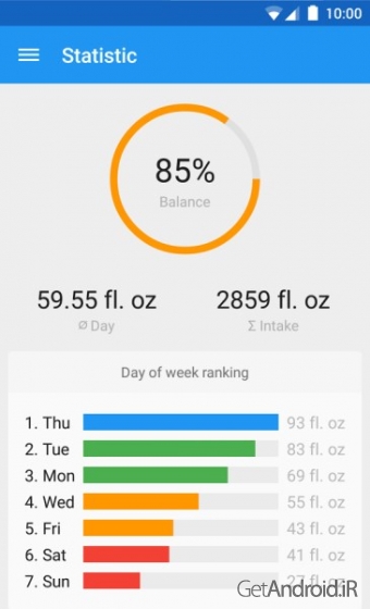 دانلود برنامه Hydro Coach drink water اندروید