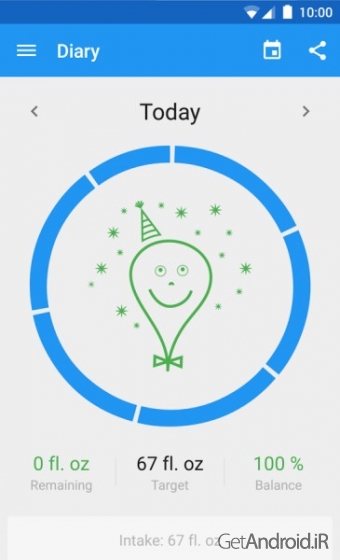 دانلود برنامه Hydro Coach drink water اندروید