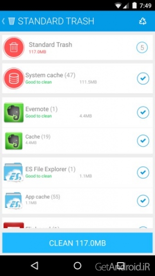 دانلود Clean Pal (Phone Boost) Premium 2.1 برنامه افزایش سرعت گوشی و تبلت اندروید