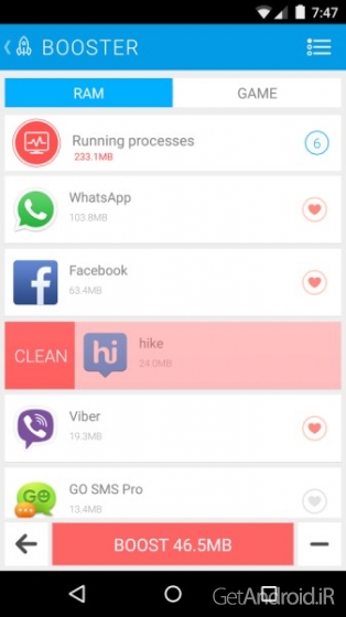 دانلود Clean Pal (Phone Boost) Premium 2.1 برنامه افزایش سرعت گوشی و تبلت اندروید