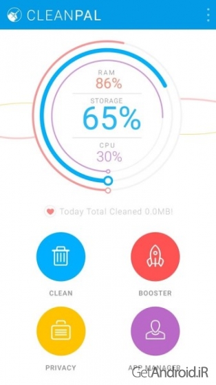 دانلود Clean Pal (Phone Boost) Premium 2.1 برنامه افزایش سرعت گوشی و تبلت اندروید