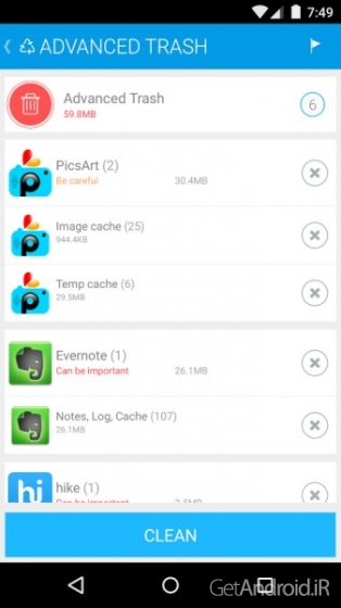 دانلود Clean Pal (Phone Boost) Premium 2.1 برنامه افزایش سرعت گوشی و تبلت اندروید