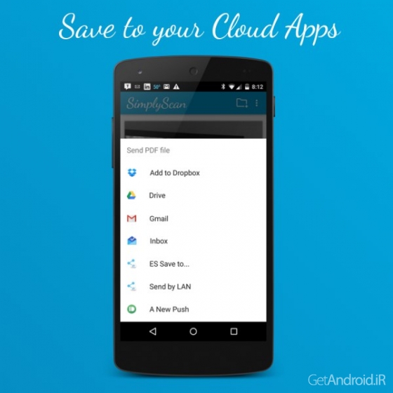 دانلود SimplyScan Pro: PDF Camera Scanner 1.8 دوربین اسکنر پی دی اف اندروید