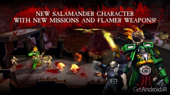 دانلود Warhammer 40,000: Carnage v263674 – بازی اکشن اندروید