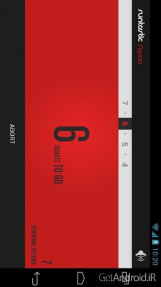 دانلود Runtastic Squats PRO Trainer 1.8 برنامه مربی تقویت پاها و باسن اندروید