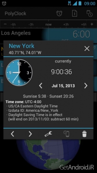 دانلود PolyClock™ World Clock 7.1 برنامه ساعت جهانی اندروید