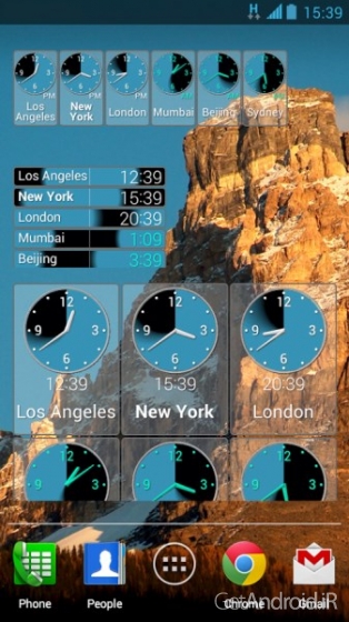 دانلود PolyClock™ World Clock 7.1 برنامه ساعت جهانی اندروید
