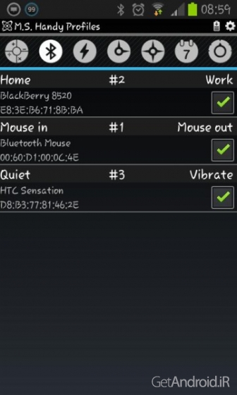دانلود Handy Profiles 2.6.3 – برنامه ایجاد پروفایل های اختصاصی اندروید