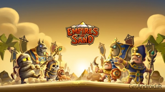 دانلود Empires of Sand 3.53 – بازی استراتژی امپراتوری شن اندروید + دیتا