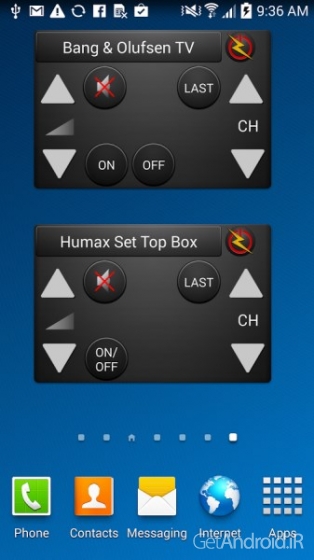 دانلود ZappIR Universal IR Remote Pro 2.60 برنامه کنترل از راه دور اندروید