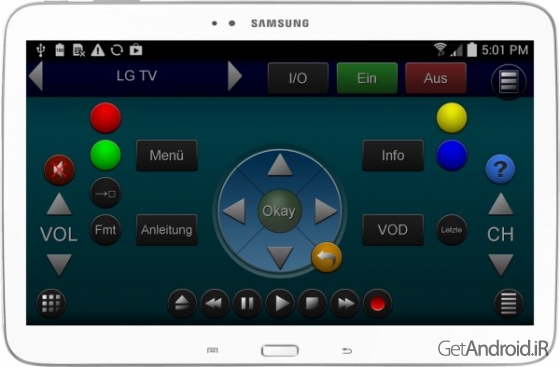 دانلود ZappIR Universal IR Remote Pro 2.60 برنامه کنترل از راه دور اندروید