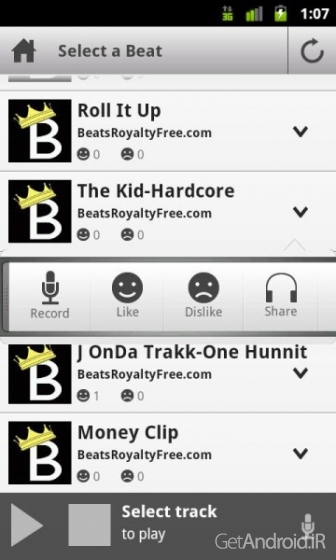 دانلود The Booth Rap Studio Pro 1.9.61 برنامه استودیو رپ اندروید