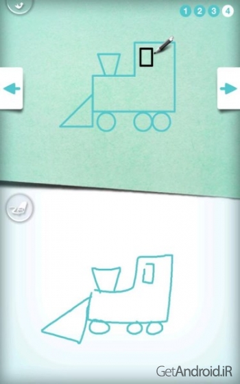 دانلود Learning to draw is fun 1.6 برنامه آموزش نقاشی به کودکان اندروید