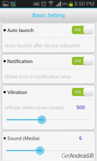 دانلود Smart Cover Pro (Screen Off) 1.6.5 برنامه پوشش هوشمند اندروید