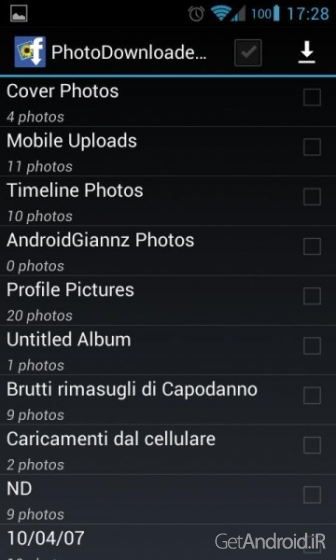 دانلود PhotoDownloader Plus 5.1.1 برنامه دانلود عکس های فیس بوک اندروید