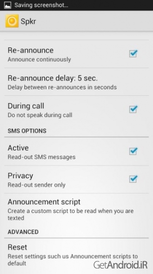 دانلود Call & SMS Announcer – Spkr Premium 2.6 اعلام نام تماس گیرنده اندروید