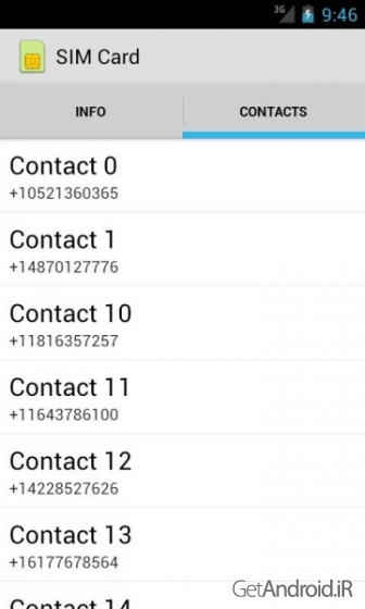 دانلود SIM Card 1.8 برنامه نمایش اطلاعات سیم کارت اندروید