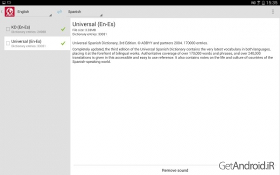 دانلود برنامه ABBYY Lingvo Dictionaries اندروید
