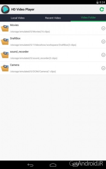 دانلود برنامه HD Video Player All Formats اندروید