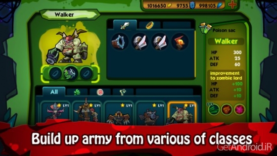 دانلود Lord of Zombies 1.24 – بازی آرکید پادشاه زامبی ها اندروید + دیتا + مود
