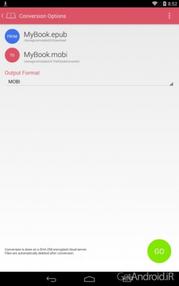 دانلود The Ebook Converter 4.0 برنامه تبدیل فرمت کتاب اندروید