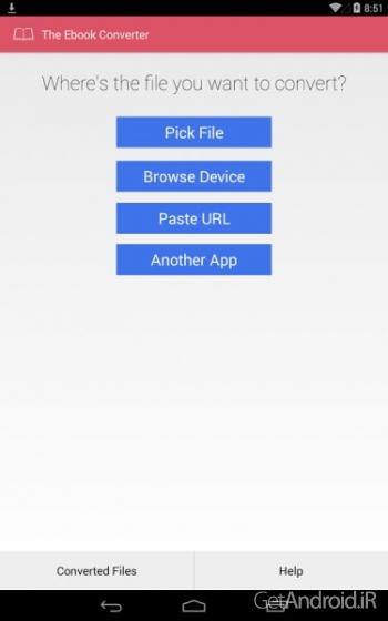 دانلود The Ebook Converter 4.0 برنامه تبدیل فرمت کتاب اندروید