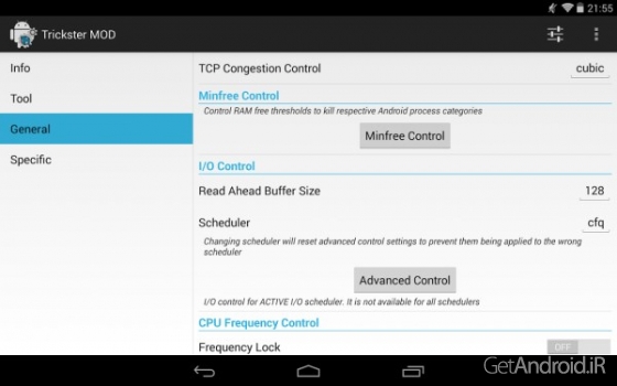 دانلود Trickster MOD Kernel Settings Donate 2.15.992 برنامه تنظیمات کرنل اندروید