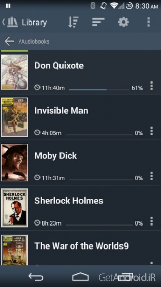 دانلود برنامه Listen Audiobook Player اندروید
