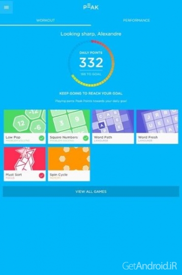 دانلود برنامه Peak Brain Training اندروید