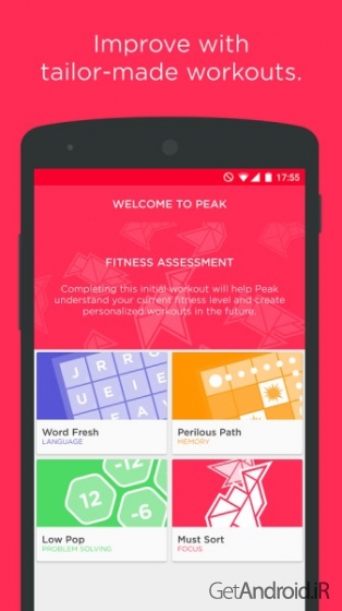 دانلود برنامه Peak Brain Training اندروید
