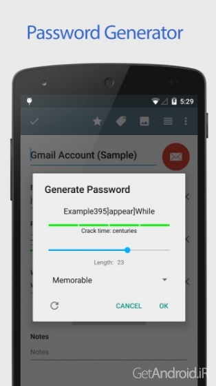 دانلود برنامه SafeInCloud Password Manager اندروید