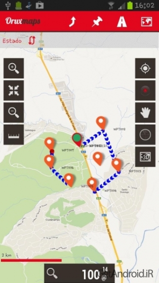 دانلود برنامه OruxMaps Donate اندروید