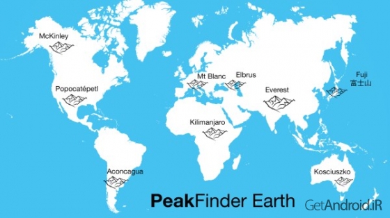دانلود برنامه PeakFinder Earth اندروید