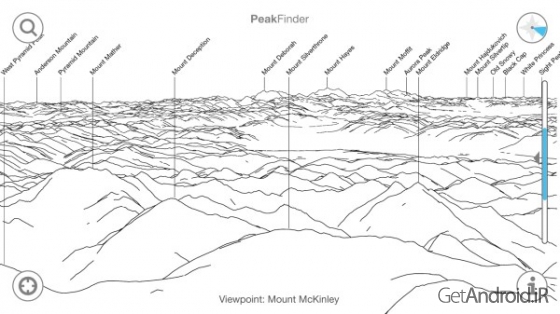 دانلود برنامه PeakFinder Earth اندروید