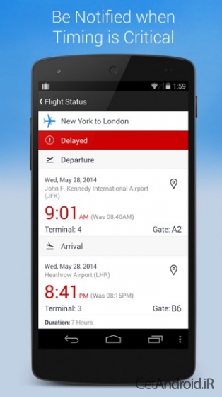 دانلود WorldMate Gold 8.0.4 برنامه مدیریت سفر اندروید