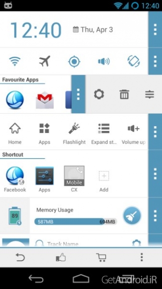 دانلود Sidebar Launcher PRO 3.4.3 برنامه لانچر نوار کناری اندروید