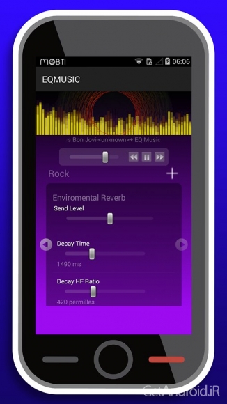 دانلود EQMusic Equalizer mp3 v7 - موزیک پلیر زیبا و اکولایزردار اندروید