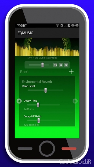دانلود EQMusic Equalizer mp3 v7 - موزیک پلیر زیبا و اکولایزردار اندروید