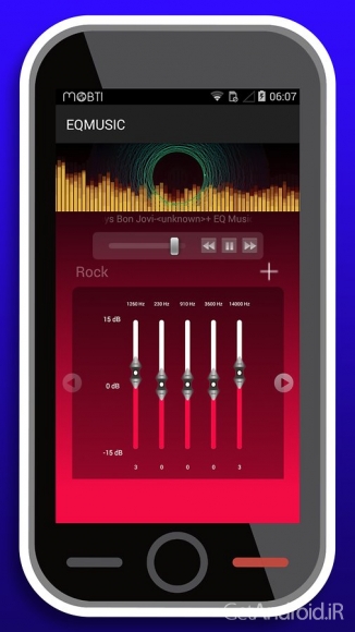دانلود EQMusic Equalizer mp3 v7 - موزیک پلیر زیبا و اکولایزردار اندروید