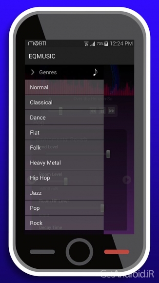 دانلود EQMusic Equalizer mp3 v7 - موزیک پلیر زیبا و اکولایزردار اندروید