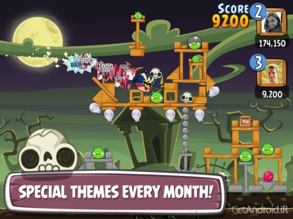 دانلود برنامه Angry Birds Friends اندروید