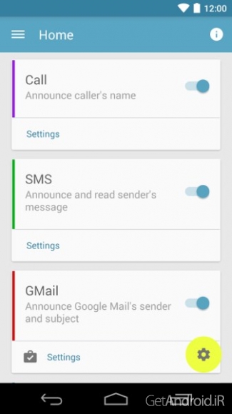 دانلود Say Caller Name + 1.0.0.3.2 برنامه گفتن نام تماس گیرنده اندروید