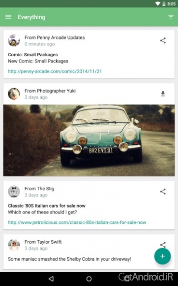 دانلود برنامه Pushbullet اندروید