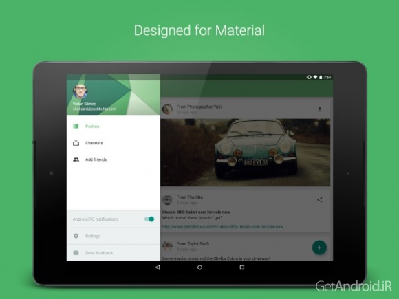 دانلود برنامه Pushbullet اندروید